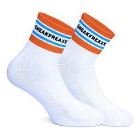 SNEAKFREAXX SNIFF IT SHORT Niedrige Socken Wei&szlig;