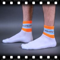 SNEAKFREAXX SNIFF IT SHORT Niedrige Socken Wei&szlig;