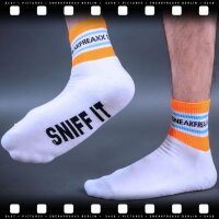 SNEAKFREAXX SNIFF IT SHORT Niedrige Socken Wei&szlig;