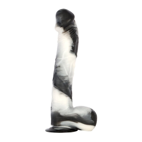 F*CK MY COLOR Gode XL Blakwite Dildo &Oslash; 6,2 cm / L&auml;nge 25 cm