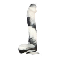 F*CK MY COLOR Gode XL Blakwite Dildo &Oslash; 6,2 cm / L&auml;nge 25 cm