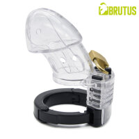BRUTUS ALPHA - Chastity Cage Clear