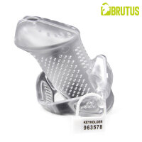 BRUTUS Airmesh Chastity Cage - Clear