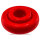 OXBALLS Cockring Rimz 16 mm Rot