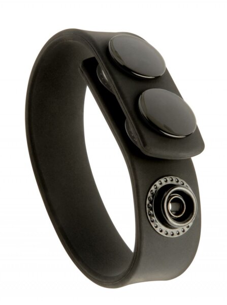 M & K Silicone Cock Strap &bull; Neon Black