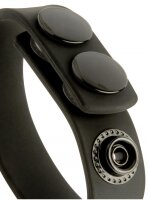 M & K Silicone Cock Strap &bull; Neon Black