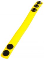 M & K Silicone Cock Strap &bull; Neon Yellow
