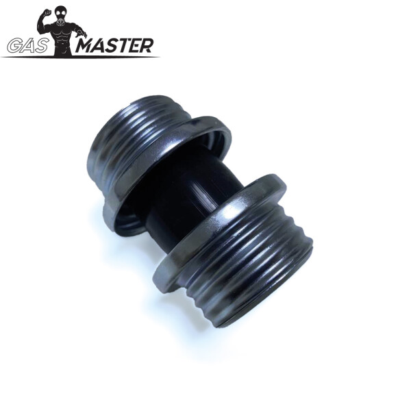 GASMASTER Gasmasken-Schlauchverbinder m&auml;nnlich-m&auml;nnlich