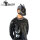 GASMASTER Armee-Gasmaske mit schwarzen Linsen