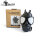GASMASTER Armee-Gasmaske mit schwarzen Linsen