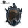 GASMASTER Schwarze MSX Rauchglas-Gasmaske mit Vollvisier