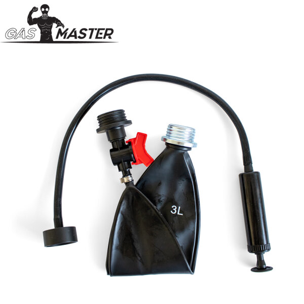 GASMASTER Atembeutel XXL mit Gasmaskengewinde