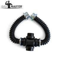 GASMASTER RD40 Gasmasken-Kreuzadapter mit Schl&auml;uchen