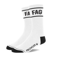 Wei&szlig;e Fag-Socken ONE Size
