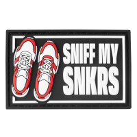 FUCK & FIST Sniff my Snkrs Tag mit Klettverschluss