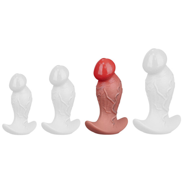 FUKR Biggylans Butt Plug Dildo in Gr&ouml;&szlig;e L / &Oslash; 6,5 cm x 16 cm