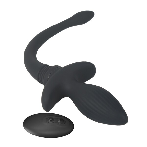 Kinky Puppy Vibrating Dog Tail Plug Puppy Swing / &Oslash; 4 cm x 9,5 cm