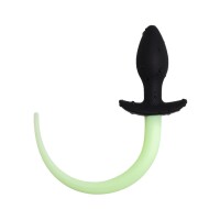 Kinky Puppy Luminous Puppy Dog Tail Plug / &Oslash; 3,2 x 8 cm | Schwanz 21 cm