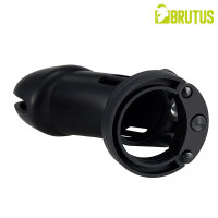 BRUTUS DENIAL - Soft Silicone Play Cage Set Black