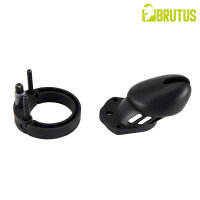 BRUTUS DENIAL - Soft Silicone Play Cage Set Black