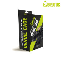 BRUTUS DENIAL - Soft Silicone Play Cage Set Black