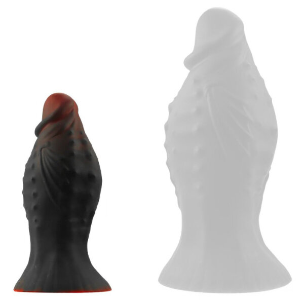 DarkSil Fishies Dildo Gr&ouml;&szlig;e S / &Oslash; 6 x 15 cm