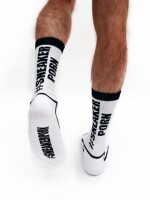 Sk8erboy Sneakerporn Socks White Black Gr&ouml;&szlig;e 39 - 42
