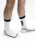 Sk8erboy Sneakerporn Socks White Black Gr&ouml;&szlig;e 39 - 42