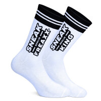 SNEAKFREAXX Wei&szlig;e Socken Sneak King...