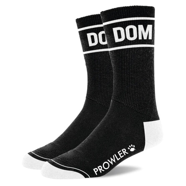 Schwarze Dom Socken ONE Size