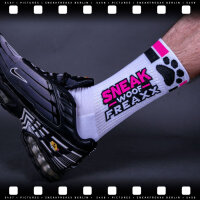SNEAKFREAXX Woof Puppy Socken - Rosa