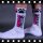 SNEAKFREAXX Woof Puppy Socken - Rosa
