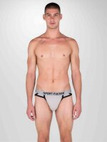 SPORT FUCKER Shortstop Brief - Grau / Schwarz in...