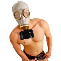 M & K Russische Gasmaske GP5 Grau mit Filter