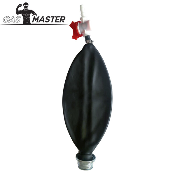 GASMASTER Gasmasken-Rebreather-Tasche mit Ventil