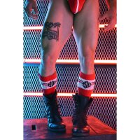 BREEDWELL Hohe Socken Locker Room Rot ONE SIZE