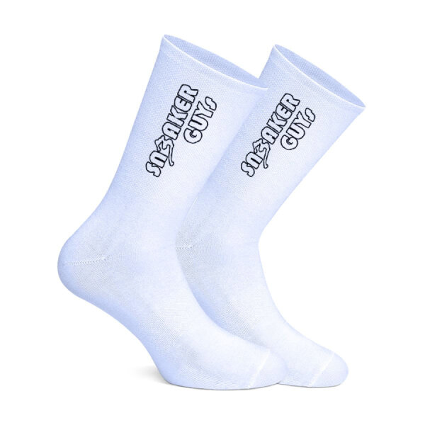SNEAKFREAXX Socken Sneaker Guys Wei&szlig;-Schwarz