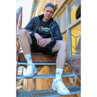 Sk8erboy "Fuck my Socks Off" Socken Wei&szlig; in Gr&ouml;&szlig;e 43 - 46