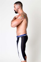 CELLBLOCK 13 Enforcer Pant - Schwarz-Blau-Wei&szlig; in Gr&ouml;&szlig;e M