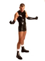 Rubber-Hanschuhe mittellang in Gr&ouml;&szlig;e XL