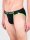 SPORT FUCKER Shortstop Brief - Schwarz / Neongrün in Größe L