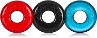 OXBALLS [TPR] Ringer Cock Ring 3-Pack Multi-Color
