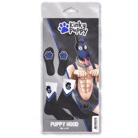Kinky Puppy Blaue Puppy Hood Socken ONE SIZE