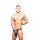 Andrew Christian Jockstrap Fukr Glam Net Schwarz-Silber inGr&ouml;&szlig;e XS
