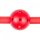 EASYTOYS Ball Gag mit roter durchbohrter Kugel