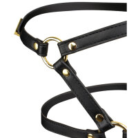 BDSMMaster Knebel mit Masturbator Eingang Mund Tranlips 30 mm