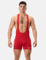 BARCODE Singlet Backless DASTIN Rot in Größe L