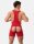 BARCODE Singlet Backless DASTIN Rot in Größe L