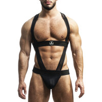 SPARTA´S Jock und Harness Penelope Schwarzt in...