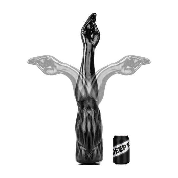 DEEPR | Mega Muscle Fist | Black | 69.00 cm. &Oslash; 6.50 cm bis 13 cm